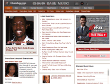 Tablet Screenshot of ghanabase.com